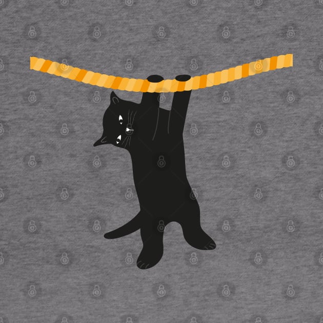 cat and rope by grafart